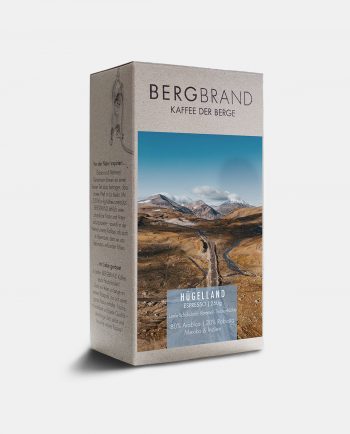 Etikett Bergbrand Espresso Hügelland